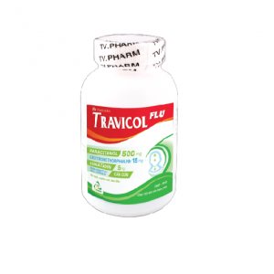 Travicol Flu ( C/ 100 viên ) – Trà Vinh