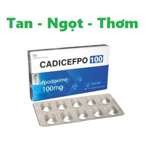 Cadicefpo 100mg ( H/ 1 vỉ x 10 viên ) – Usp Pharma