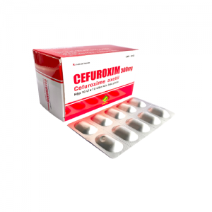 Cefuroxim 500mg ( H/ 10 vỉ x 10 viên ) – Vidipha
