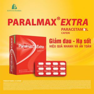 Paralmax Extra ( H/ 15 vỉ x 12 viên)( Đỏ ) – Boston