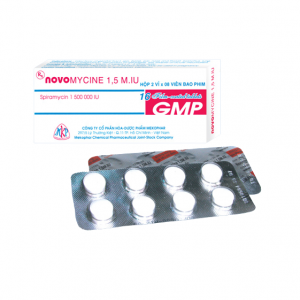 Novomycin 1.5M ( H/ 2 vỉ x 8 viên ) – Mekophar