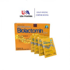 Biolactomin ( H/ 30 gói x 3 g )(Vàng ) – Usa Pharma
