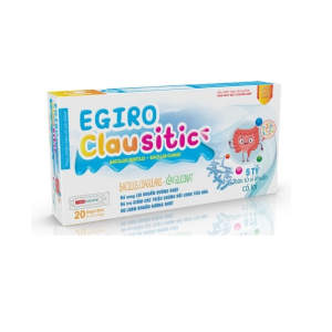 Egiro Clausitic – 5 tỉ bảo tử ( H/ 20 ống x 5ml )