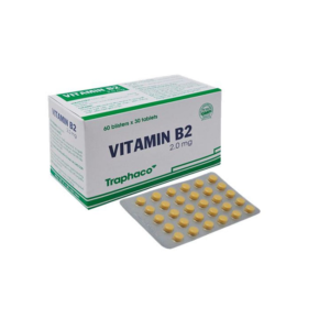 Vitamin B2 ( H/ 6 vỉ x 30 viên ) – Traphaco
